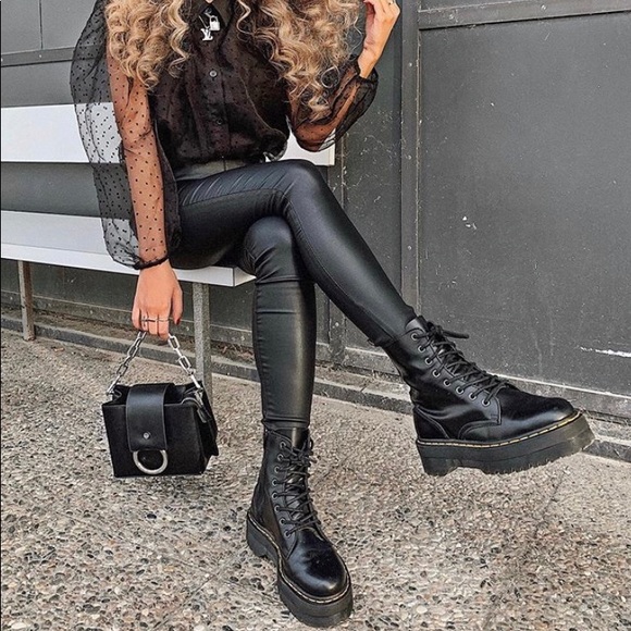 Dr. Martens Jadon Platform 8-Eye Boot *Available* - Picture 4 of 7